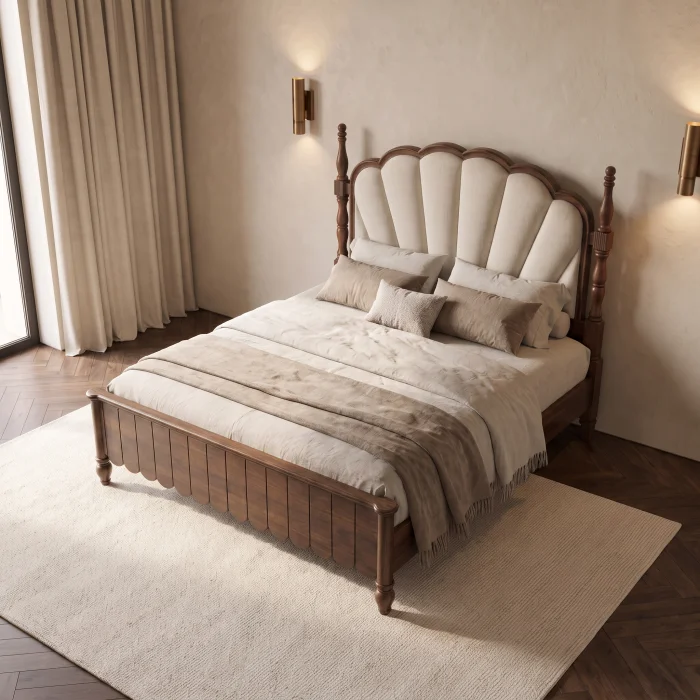 Bellora Wooden Bed Frame - 3