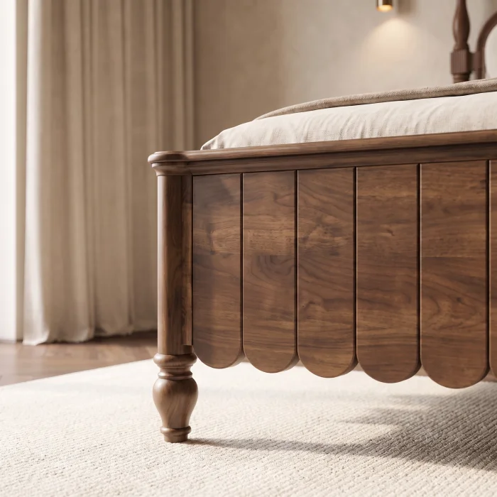 Bellora Wooden Bed Frame - 5