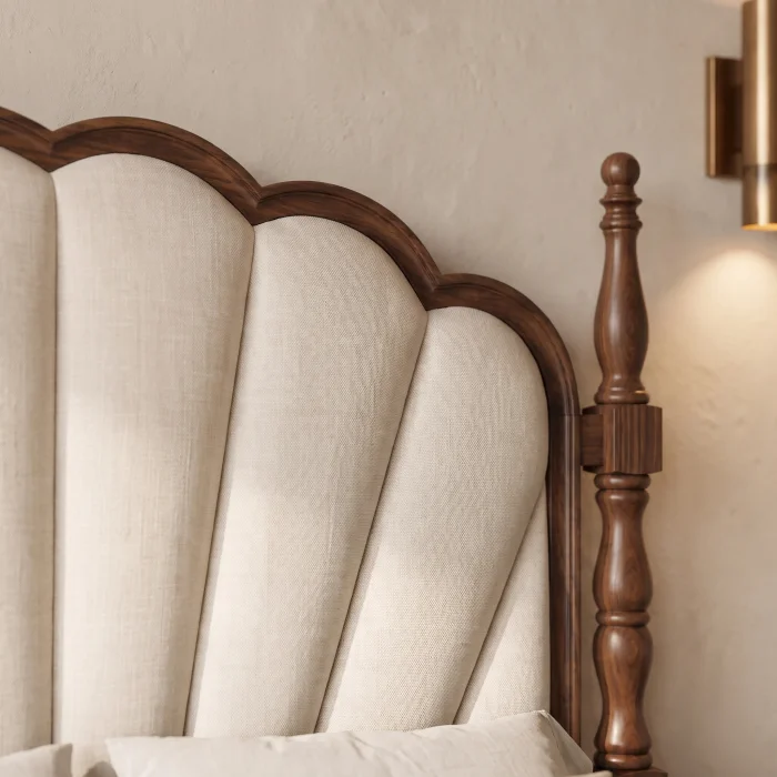 Bellora Wooden Bed Frame - 4