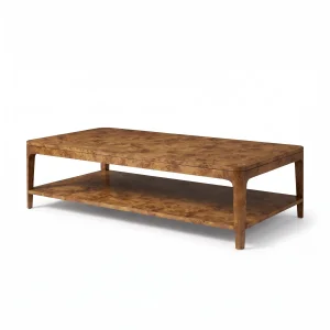 Brena Walnut Coffee Table - 1