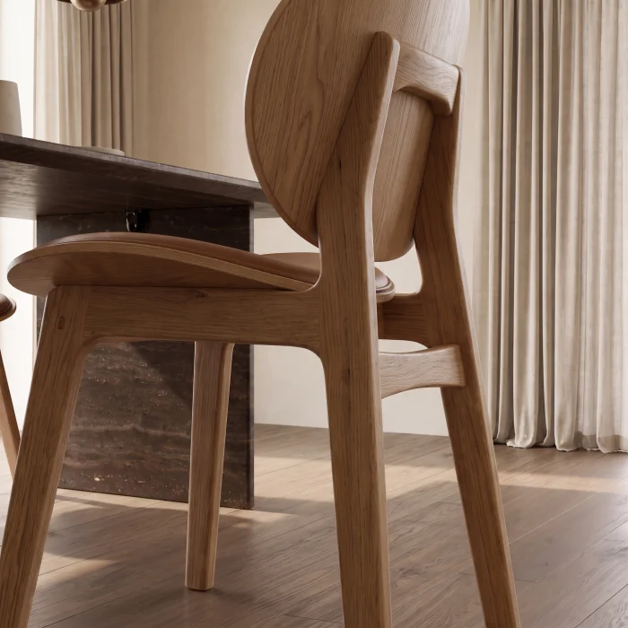 Cedrano Wooden Chair - 4