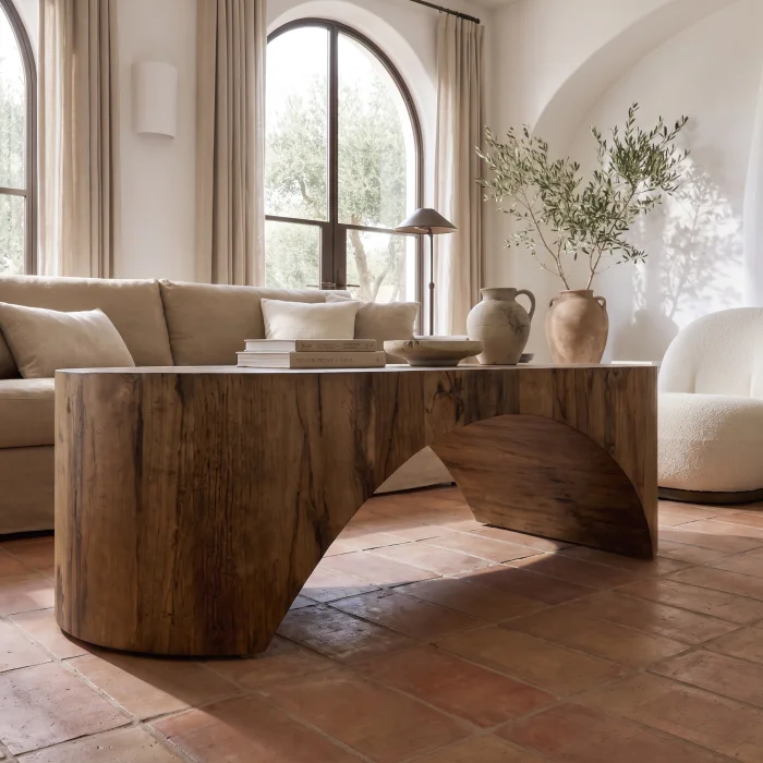 Cressa Wooden Coffee Table - 3