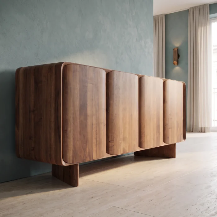 Dalmora Walnut Console - 4