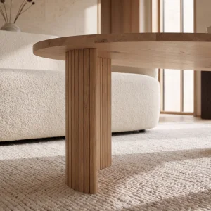 Elara Wooden Coffee Table - 5