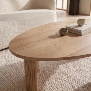 Elara Wooden Coffee Table - 3