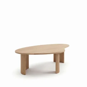 Elara Wooden Coffee Table - 1