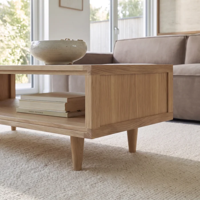 Elda Wooden Coffee Table - 5