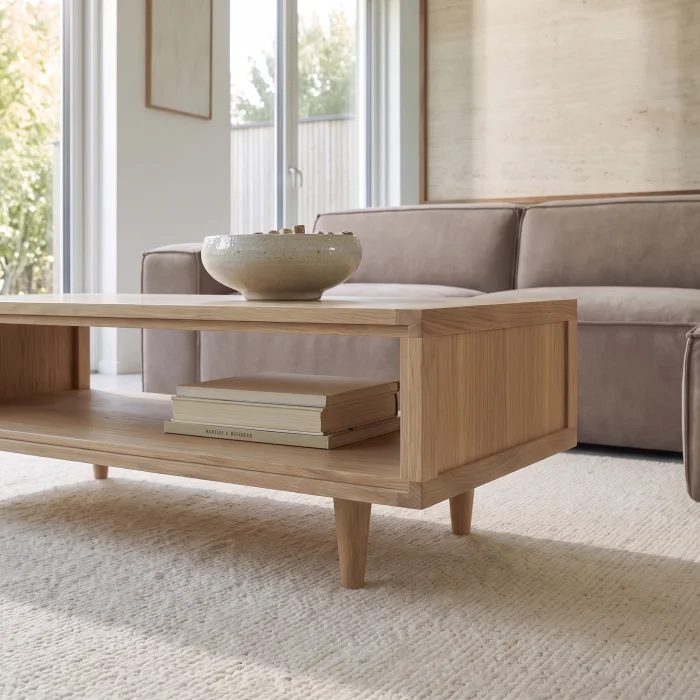 Elda Wooden Coffee Table - 3