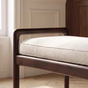 Elian Walnut Bench - 4