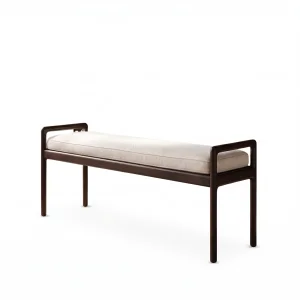 Elian Walnut Bench - 1