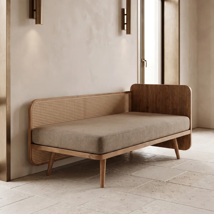 Elora Wooden Bench - 2