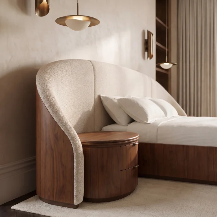 Eloria Wooden Bed Frame - 4
