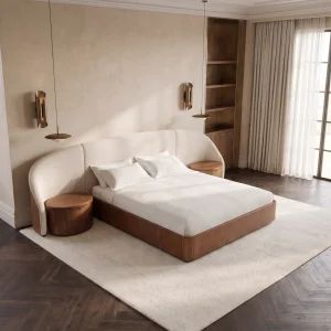 Eloria Wooden Bed Frame - 3