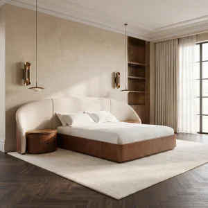 Eloria Wooden Bed Frame - 2