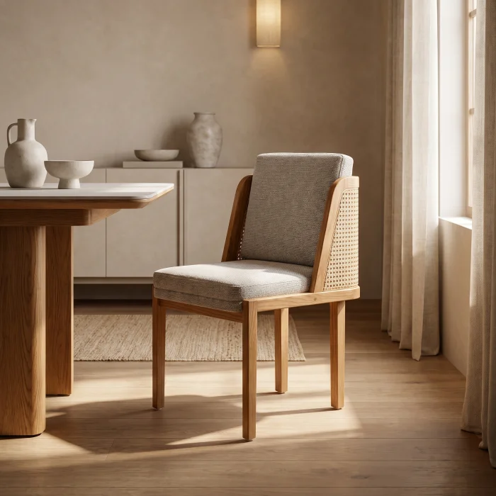 Elvora Wooden Chair - 2
