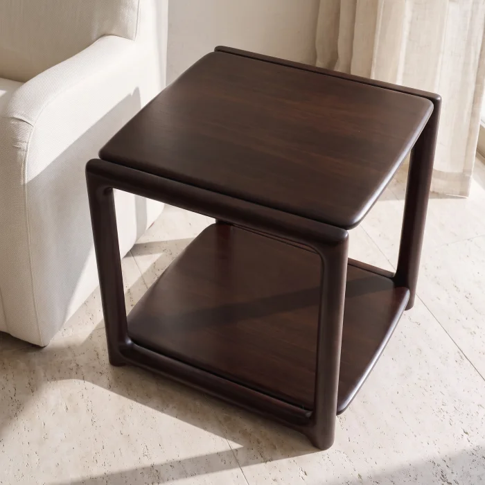 Etna Wooden Side Table - 3