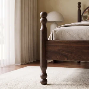 Florenne Wooden Bed Frame - 5