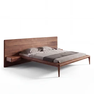 Lorin Walnut Bedstead - 1