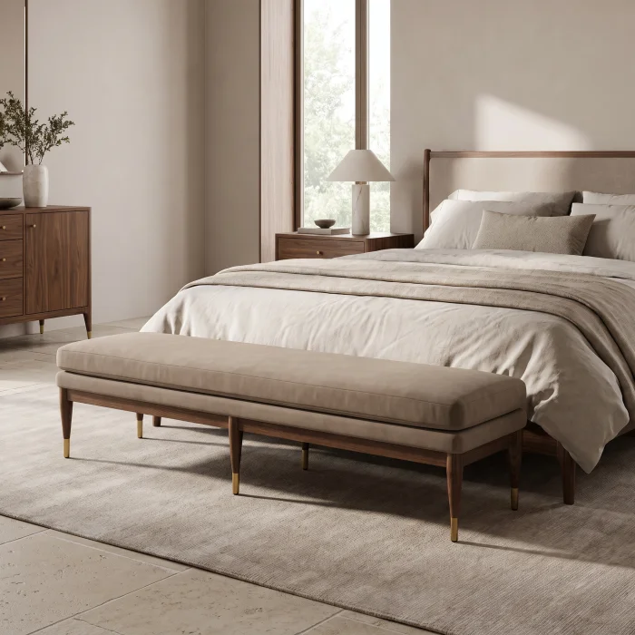 Lurien Wooden Bench - 2