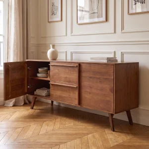 Luvreno Wooden Sideboard Console - 4