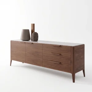 Marvessa Walnut Console - 1