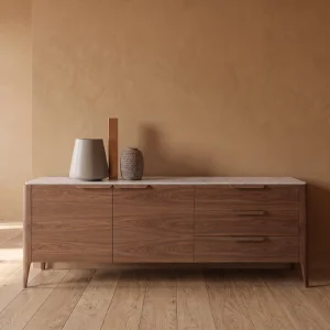 Marvessa Walnut Console - 2