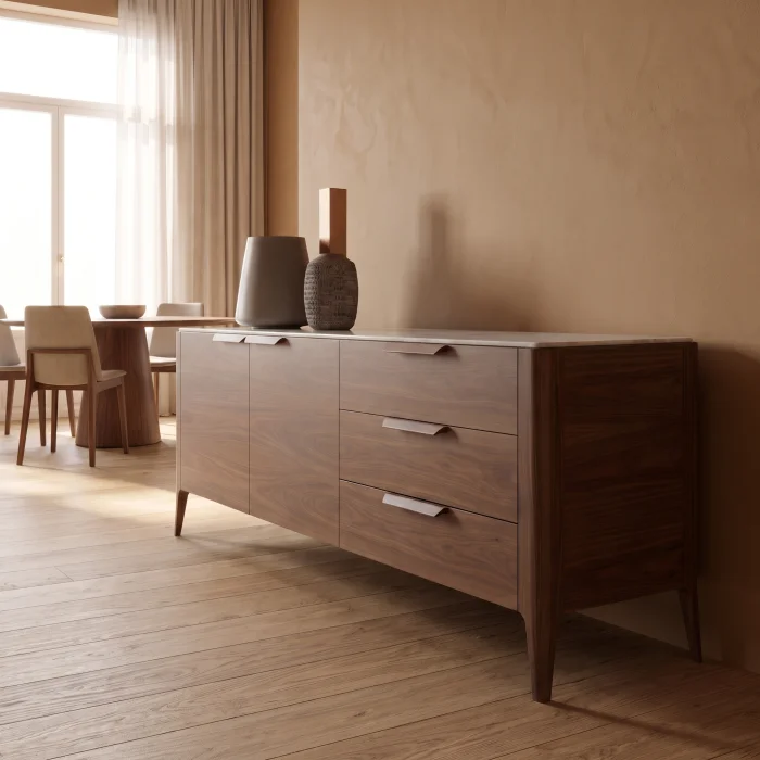 Marvessa Walnut Console - 3