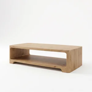 Mero Wooden Coffee Table - 1