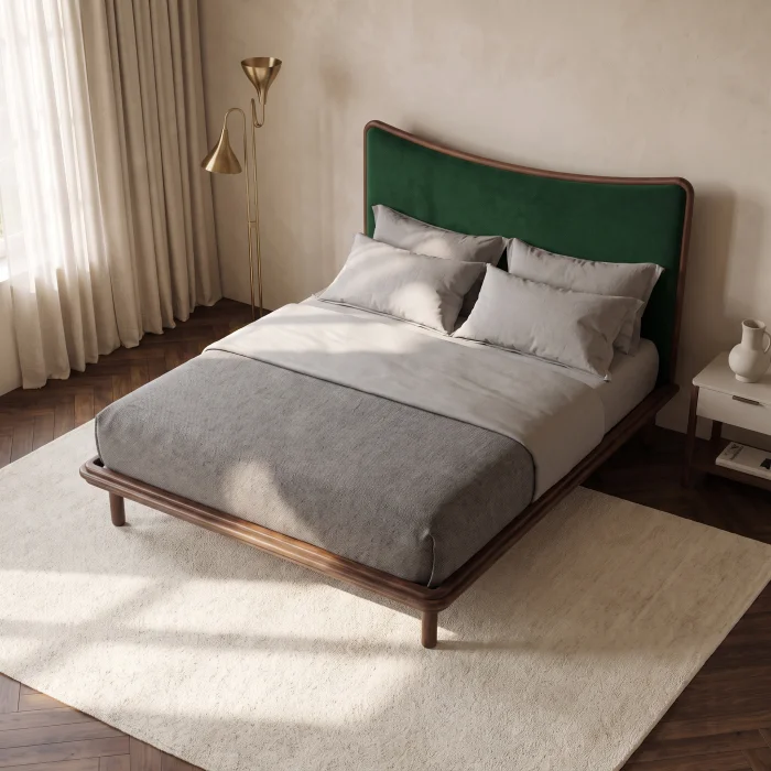 Mirel Wooden Bed Frame - 3