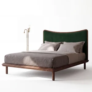 Mirel Wooden Bed Frame - 1