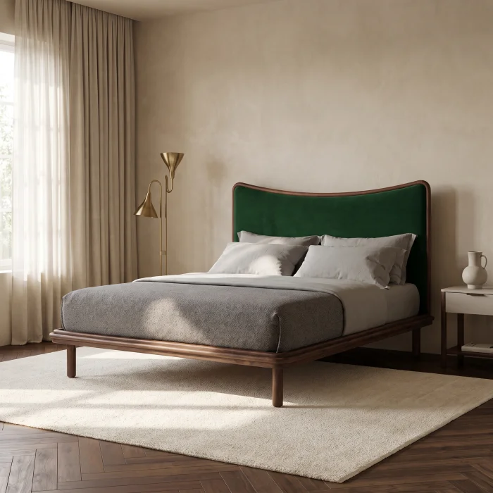 Mirel Wooden Bed Frame - 2