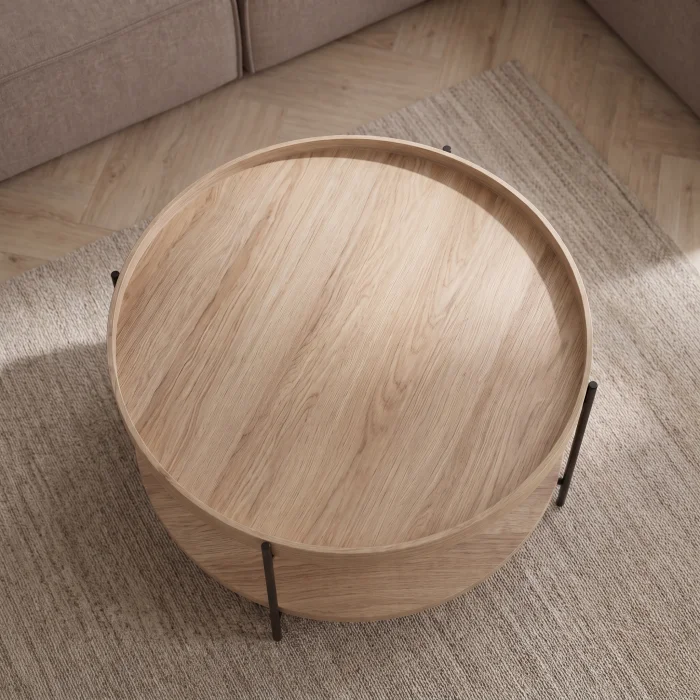 Mirox Wood Coffee Table - 3