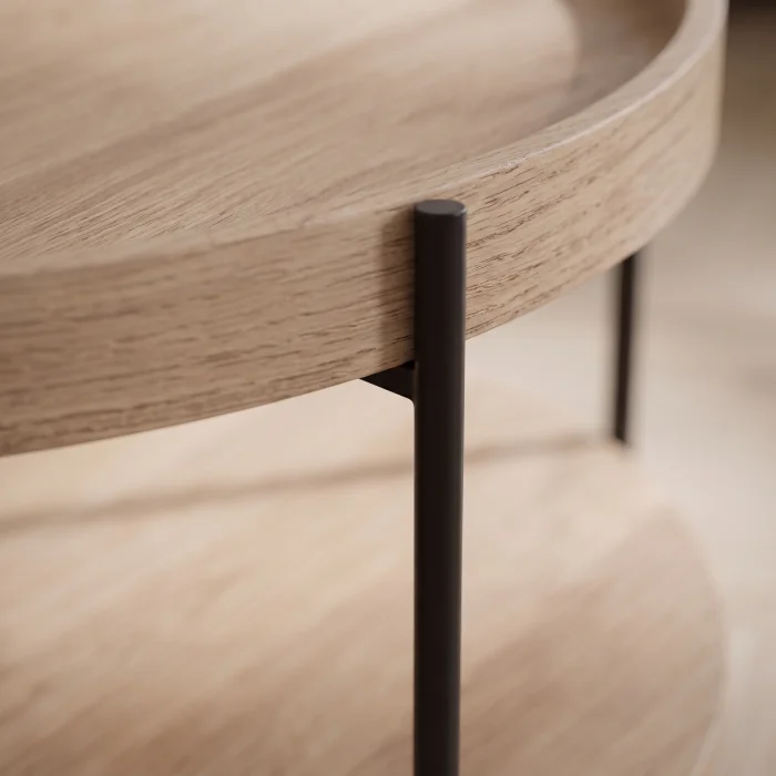 Mirox Wood Coffee Table - 4