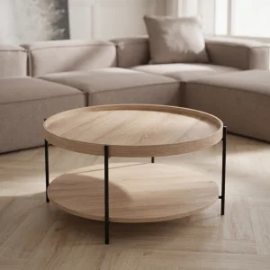 Mirox Wood Coffee Table - 2
