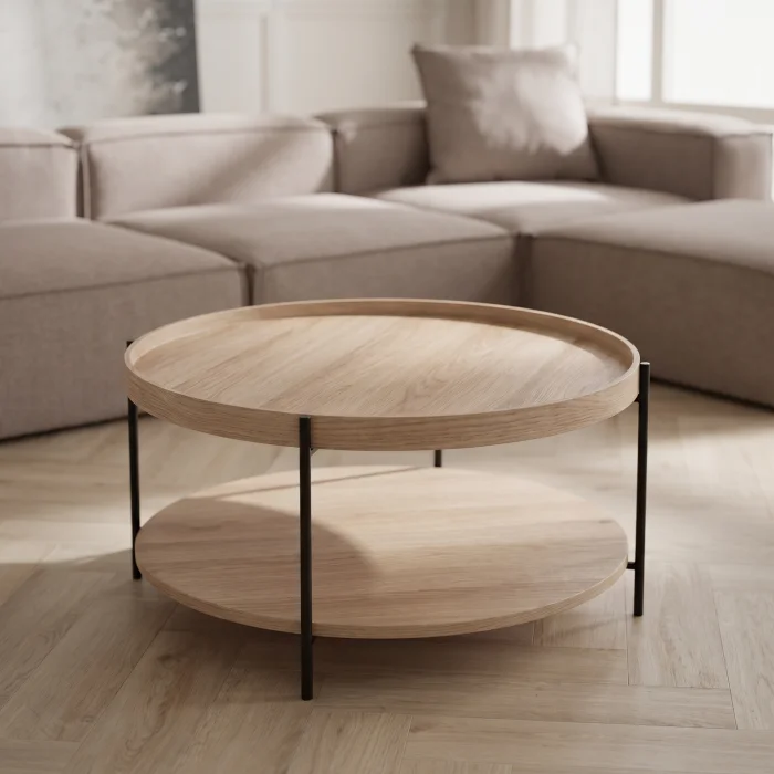 Mirox Wood Coffee Table - 2