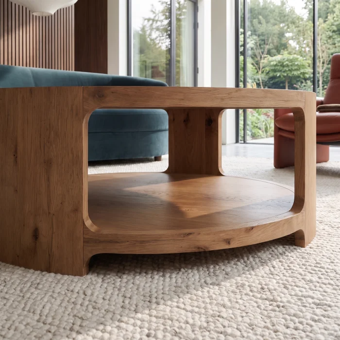 Mova Wooden Coffee Table - 5
