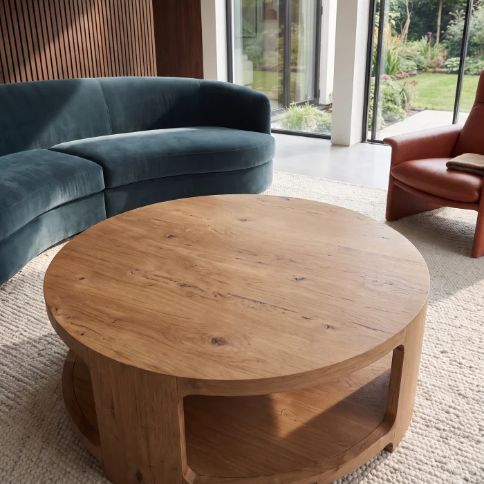 Mova Wooden Coffee Table - 3