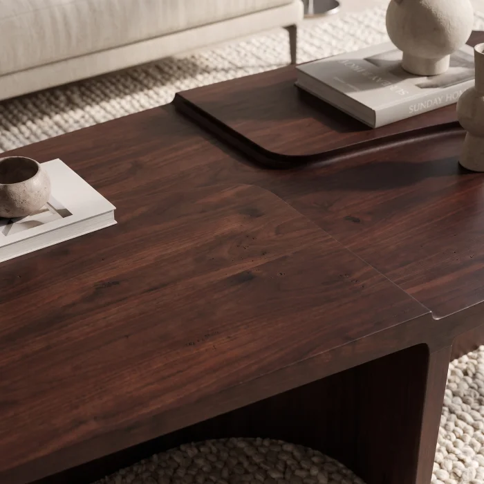 Nerva Wooden Coffee Table - 3