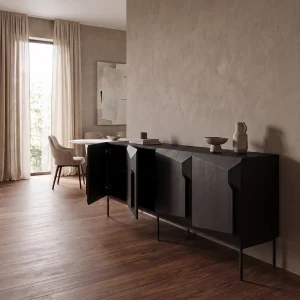 Noctera Wooden Sideboard - 4