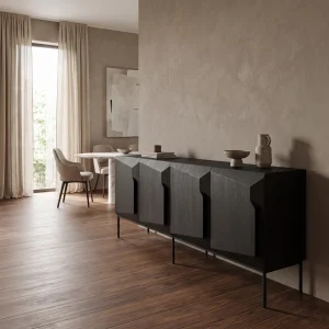 Noctera Wooden Sideboard - 3