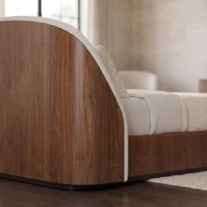 Norelia Wooden Bed Frame - 4