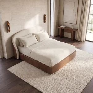 Norelia Wooden Bed Frame - 3