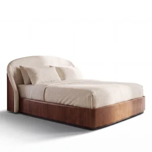 Norelia Wooden Bed Frame - 1
