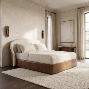 Norelia Wooden Bed Frame - 2