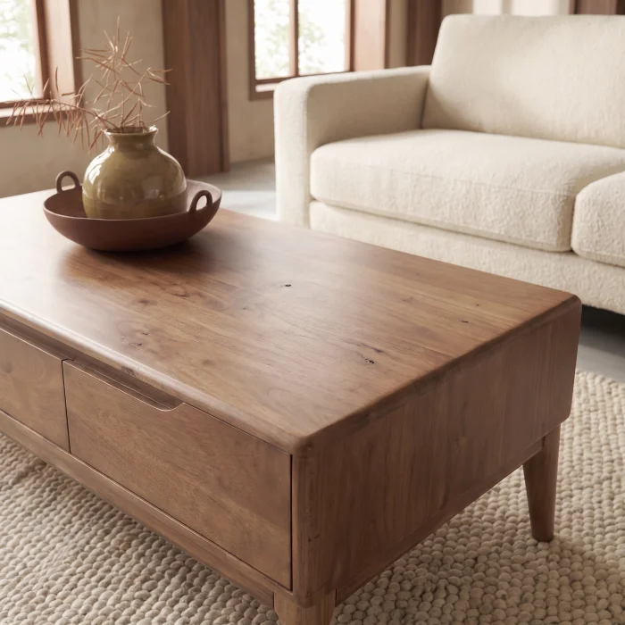 Noren Wooden Coffee Table - 4