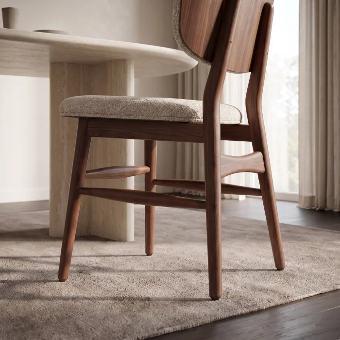 Novarel Wooden Chair - 5