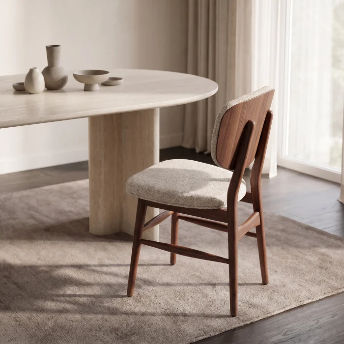 Novarel Wooden Chair - 4