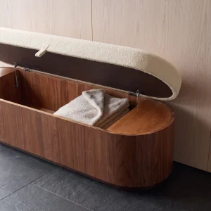Novella Walnut Bench - 3