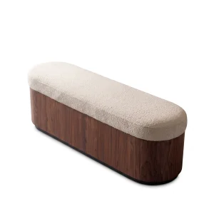 Novella Walnut Bench - 1