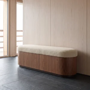 Novella Walnut Bench - 2